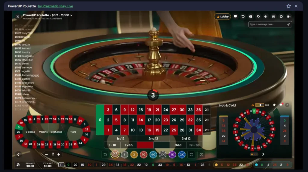 PowerUp Roulette